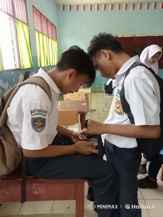 Dynamic Kungfu Duel in School Setting – AI Generated Video | Hailuo AI
