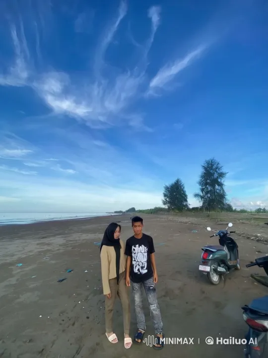 Kung Fu Masters Display Skill on Serene Beach – AI Generated Video | Hailuo AI