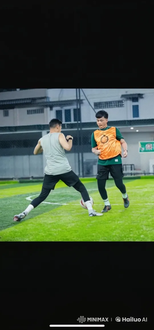 Intense Kungfu Battle on a Soccer Field – AI Generated Video | Hailuo AI
