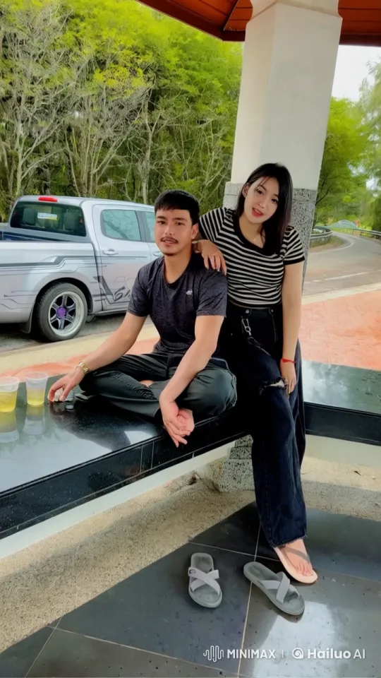 Couple Witness Man's Impressive Muay Thai Skills – AI Generated Video | Hailuo AI