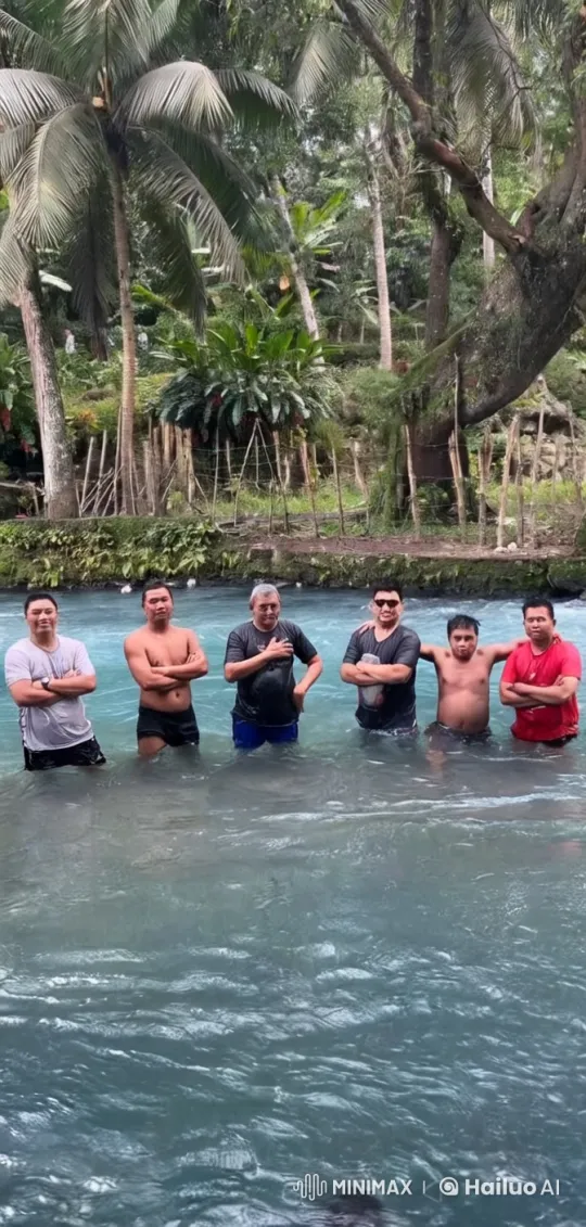 Martial Artists Practice Kungfu in Tropical Water Setting – AI Generated Video | Hailuo AI