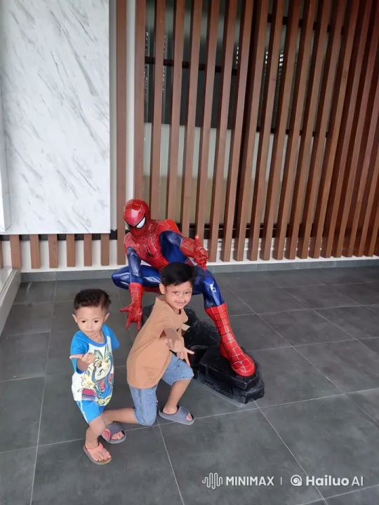 Spider-Man Inspires Children's Kung Fu Performance – AI Generated Video | Hailuo AI