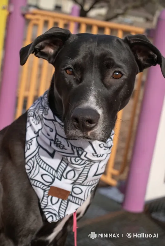 Black Dog Asks "Will You Be My Valentine?" – AI Generated Video | Hailuo AI