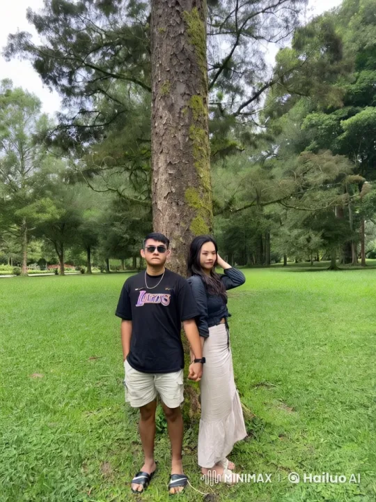 Couple Practicing Kung Fu in Peaceful Park – AI Generated Video | Hailuo AI