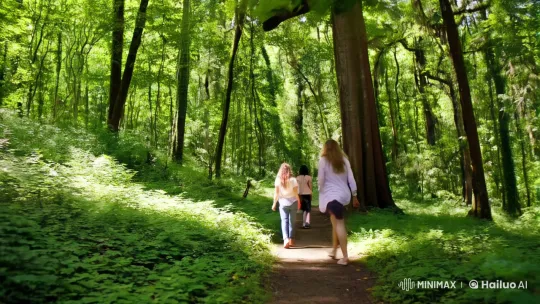 Woman Survives Bigfoot Attack in Forest Accident – AI Generated Video | Hailuo AI