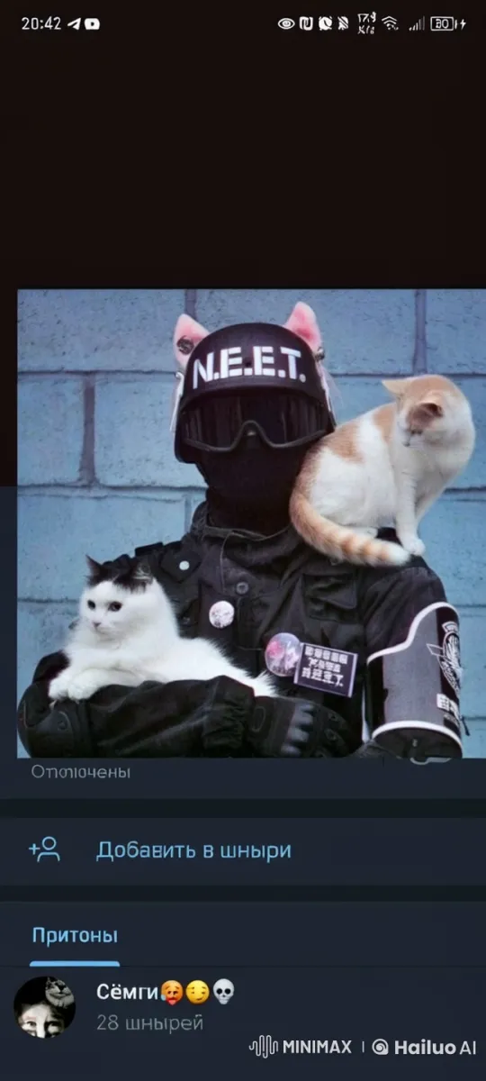 Person Levitates with Cats, Ascends to Sky – AI Generated Video | Hailuo AI