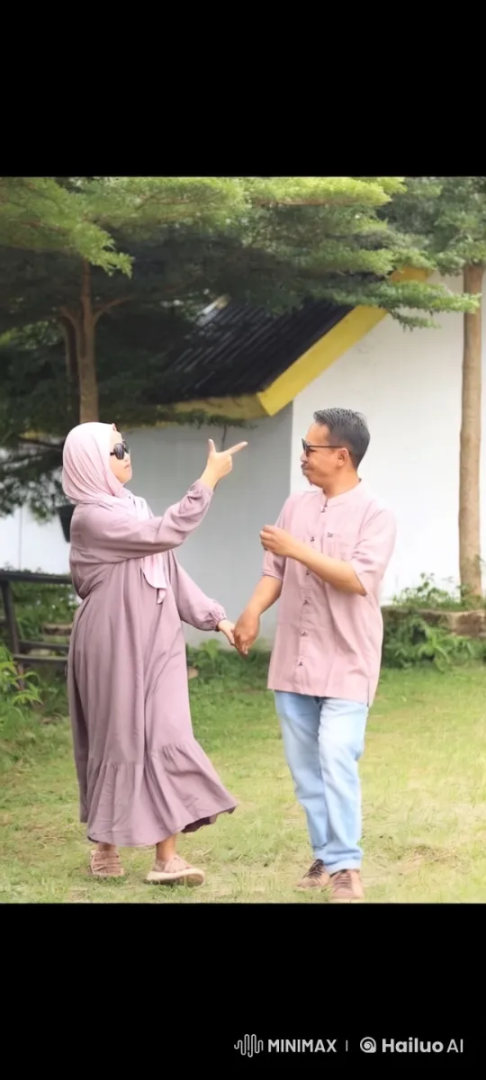 Couple Practicing Kungfu in Scenic Outdoor Setting – AI Generated Video | Hailuo AI
