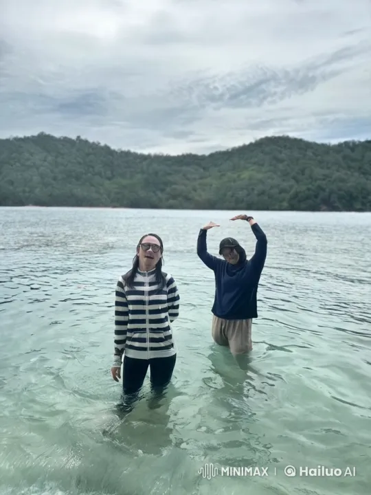 Kung Fu Practitioners Displaying Balance and Agility in Scenic Water Setting – AI Generated Video | Hailuo AI