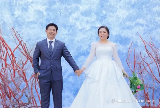Formal Attire Kung Fu Wedding Dance – AI Generated Video | Hailuo AI