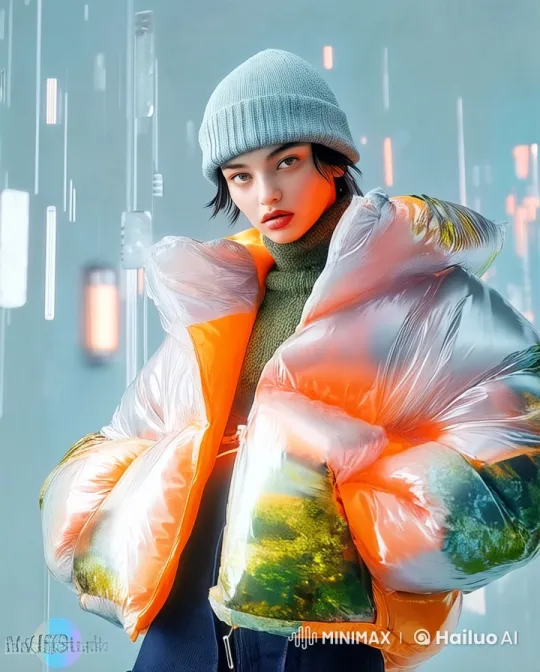 Vogue Fashion Photoshoot in High-Res Live2D Animation – AI Generated Video | Hailuo AI
