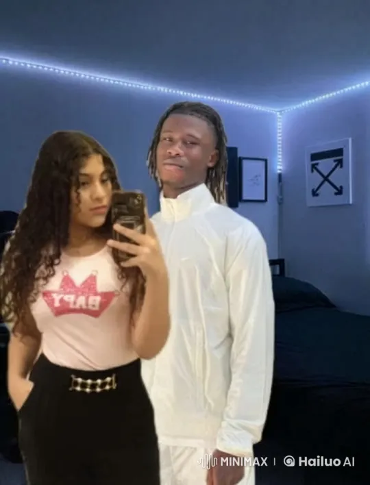 Couple Shares Intimate Moment in Modern Bedroom – AI Generated Video | Hailuo AI