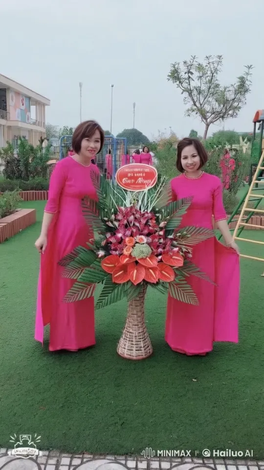 Traditional Celebration with Floral Display – AI Generated Video | Hailuo AI