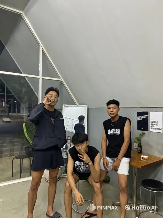Three Young Men Display Martial Arts Skills Indoors – AI Generated Video | Hailuo AI