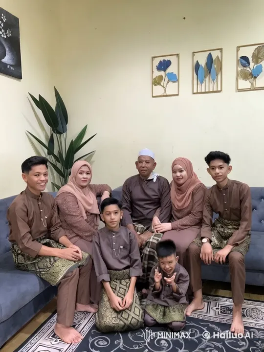Family Enjoying Kungfu Performance at Home – AI Generated Video | Hailuo AI