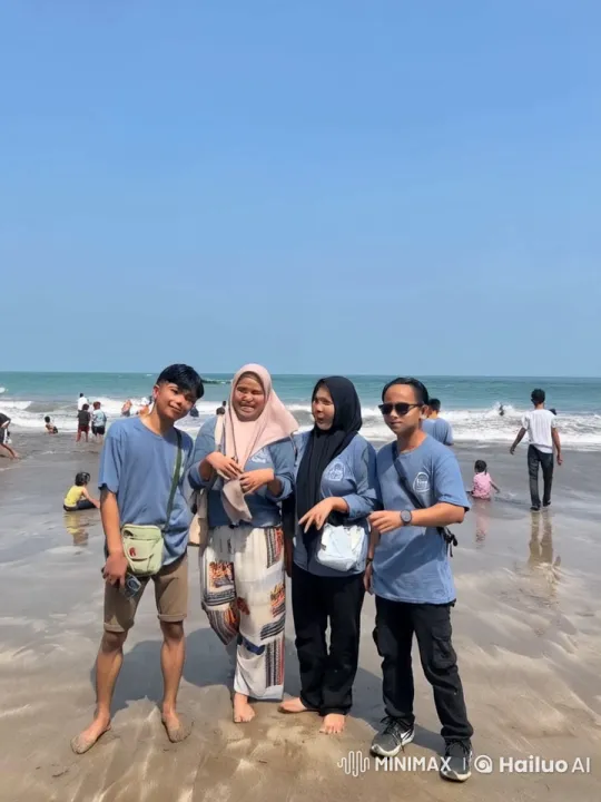 Young People Perform Kung Fu on the Beach – AI Generated Video | Hailuo AI