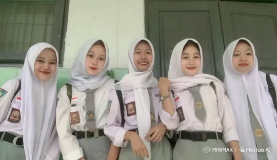 Schoolgirls in Hijabs Perform Kung Fu – AI Generated Video | Hailuo AI