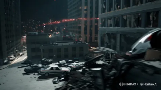 Post-Apocalyptic Urban Exploration by Ethan – AI Generated Video | Hailuo AI
