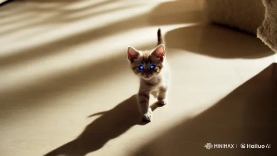 Charismatic Kitten Captured in Intimate, High Aesthetic Film Clip – AI Generated Video | Hailuo AI
