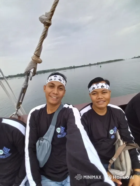 Young Men Enjoying a Leisurely Boat Ride – AI Generated Video | Hailuo AI
