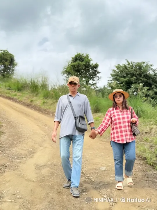 Couple Displaying Martial Arts Skills on Dirt Path – AI Generated Video | Hailuo AI