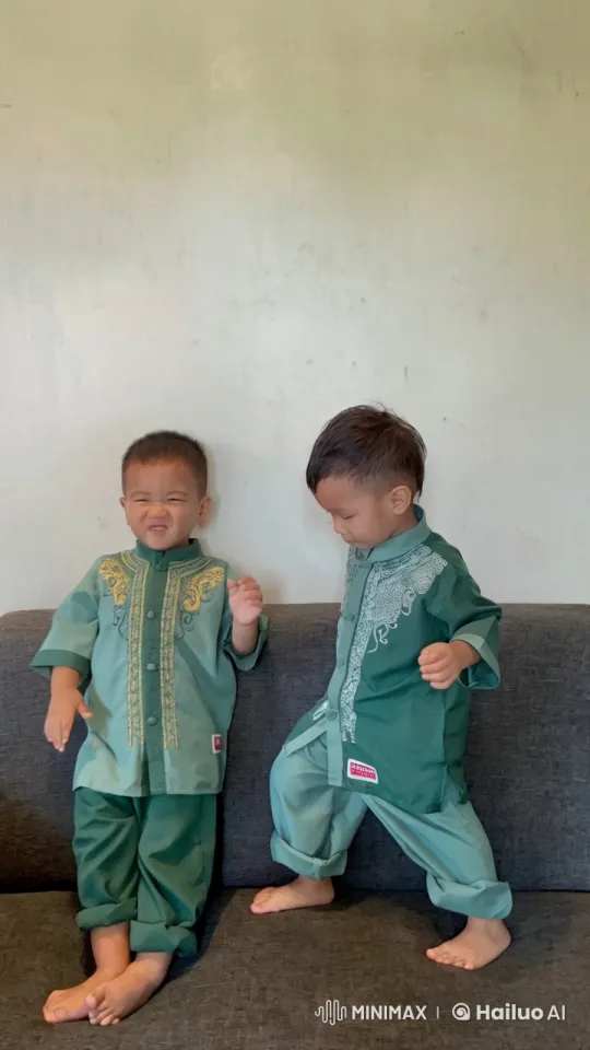 Children Practicing Martial Arts in Traditional Outfits – AI Generated Video | Hailuo AI
