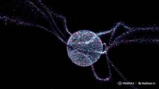 Mesmerizing Journey Through an Atom's Vibrant Nanoworld – AI Generated Video | Hailuo AI