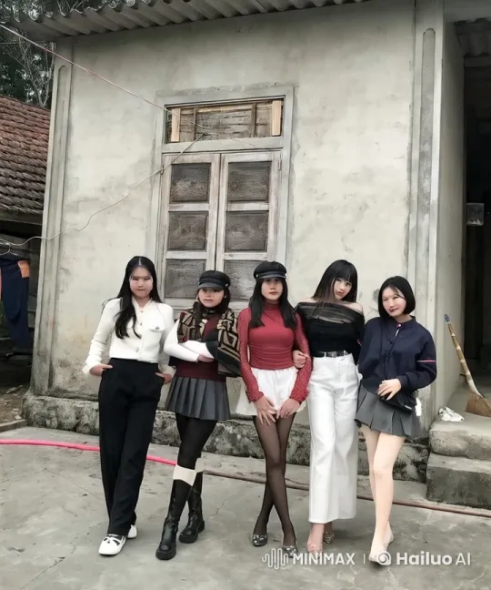 Diverse Women Display Martial Arts Skills in Rustic Setting – AI Generated Video | Hailuo AI