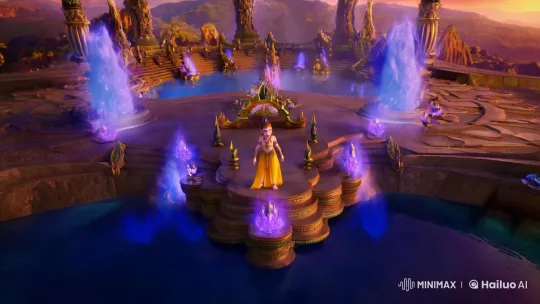 The Cinematic Journey of Reya: A Goddess of Doom and Beauty – AI Generated Video | Hailuo AI