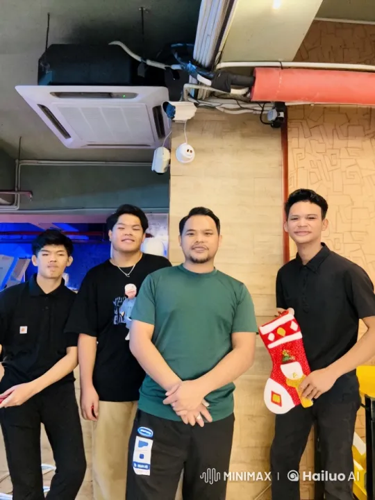 Four Men Perform Synchronized Kungfu Moves – AI Generated Video | Hailuo AI