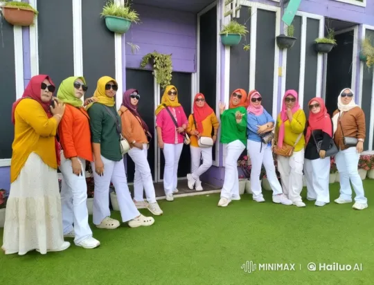 Colorful Group Practicing Energetic Kung Fu – AI Generated Video | Hailuo AI