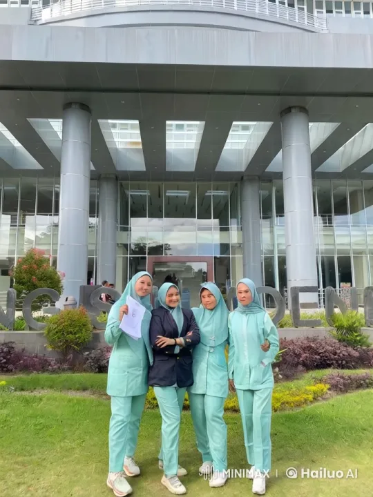 Teal Scrubs Group Poses with Kung Fu Stance – AI Generated Video | Hailuo AI