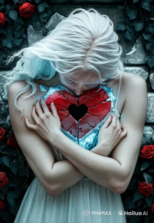 Mystical Girl Awakens with Thawing Heart in Live2D Animation – AI Generated Video | Hailuo AI