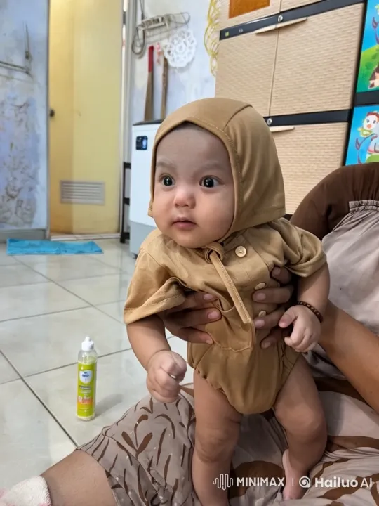 Baby Mimics Kung Fu in Cozy Room – AI Generated Video | Hailuo AI