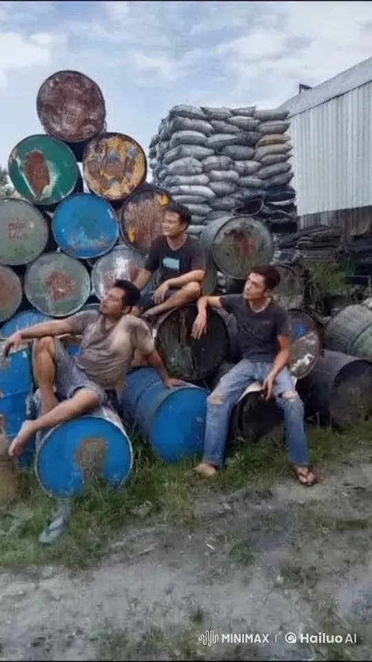 Kungfu Fight in Industrial Setting – AI Generated Video | Hailuo AI