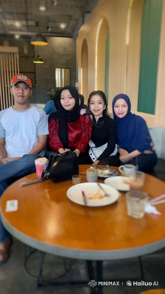 Friends Bonding Over Laughter in a Cozy Cafe – AI Generated Video | Hailuo AI