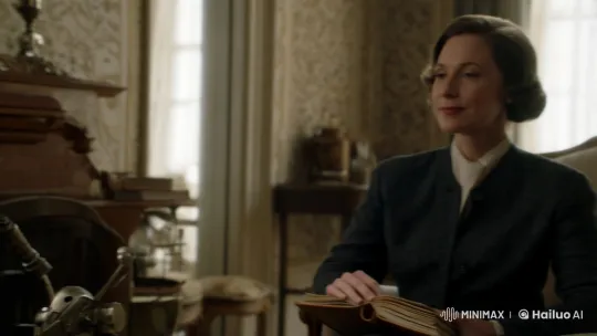 Vintage Room: Woman Reflects on Engineer in Elegant Setting – AI Generated Video | Hailuo AI