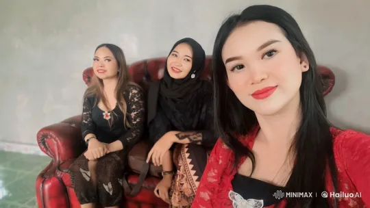Women Display Graceful Kungfu Skills on Sofa – AI Generated Video | Hailuo AI