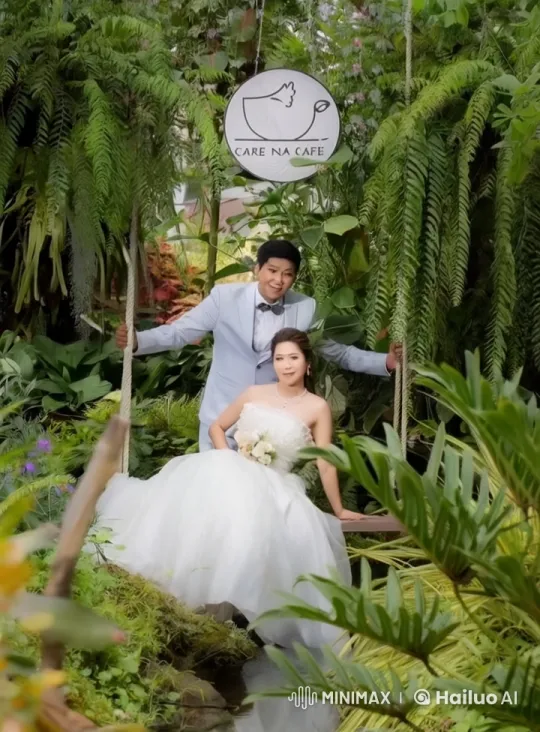 Couple Combines Romance and Martial Arts at Care Na Cafe – AI Generated Video | Hailuo AI