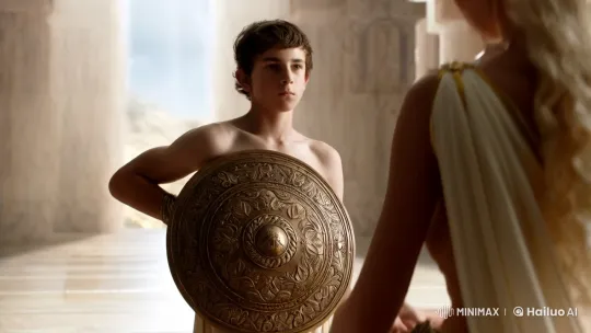 Adonis's Reverent Encounter with Aphrodite in Mythic Elegance – AI Generated Video | Hailuo AI
