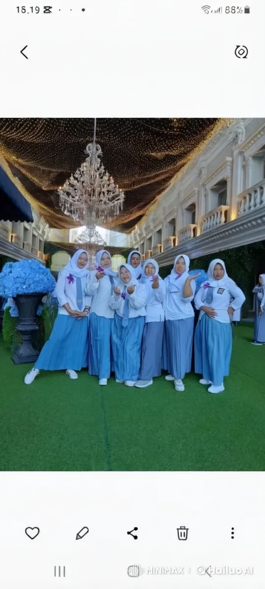 Elegant Uniformed Students Practice Kung Fu in Grand Courtyard – AI Generated Video | Hailuo AI