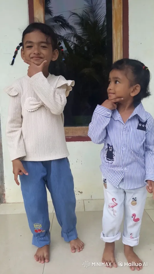 Children's Playful Kung Fu Fight in Front of Window – AI Generated Video | Hailuo AI
