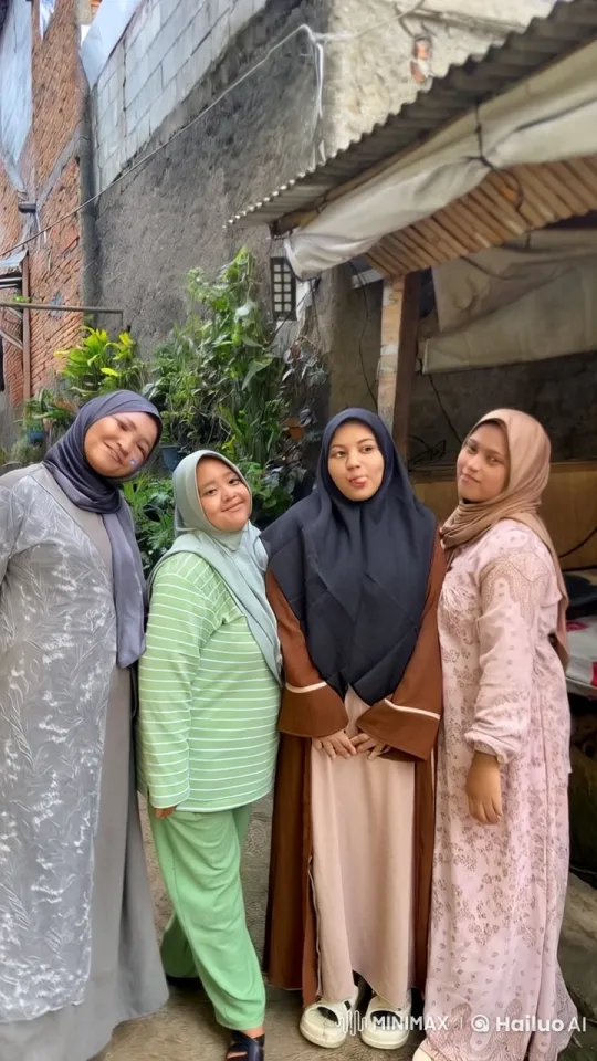Women in Colorful Clothing Celebrate Together – AI Generated Video | Hailuo AI