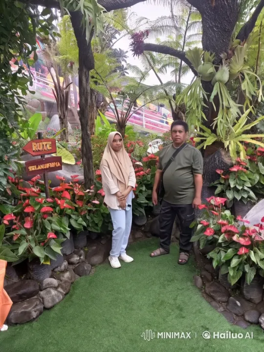 Couple in Garden with Kungfu Performance – AI Generated Video | Hailuo AI