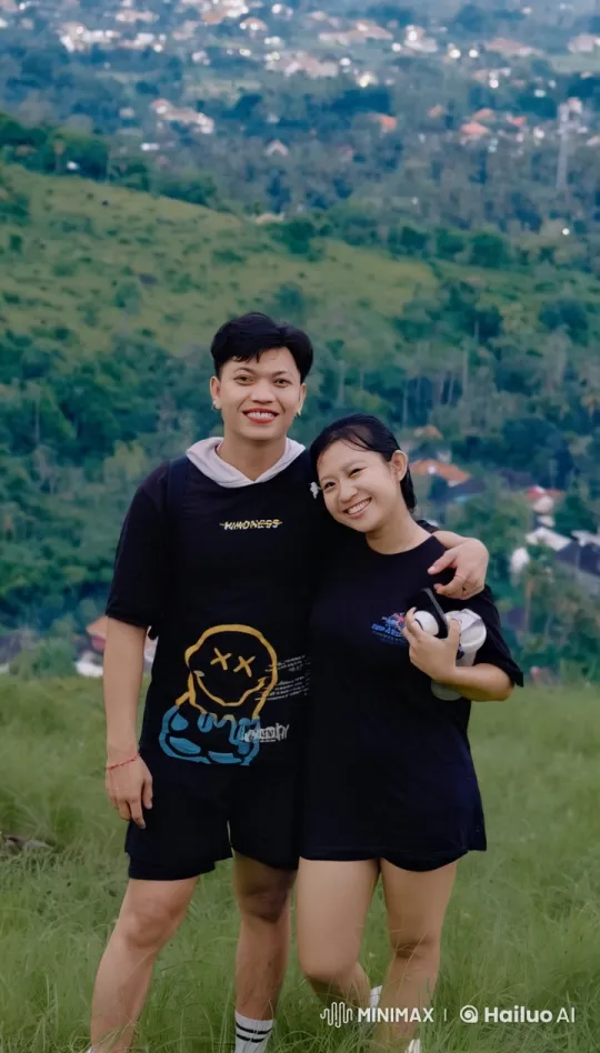Young Couple Practices Kungfu on Hilltop – AI Generated Video | Hailuo AI