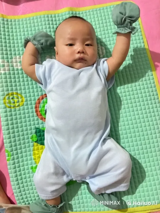 Baby's Playful Kung Fu Moves on Mat – AI Generated Video | Hailuo AI