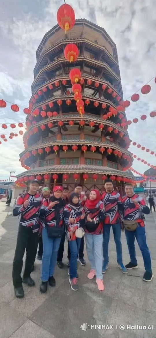 Martial Arts Display in Front of Traditional Pagoda – AI Generated Video | Hailuo AI