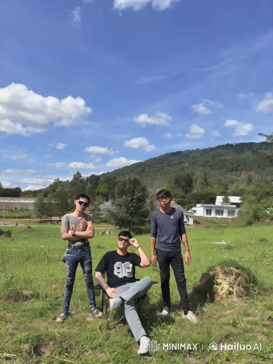 Kung Fu Practitioners Display Mastery in Pastoral Setting – AI Generated Video | Hailuo AI
