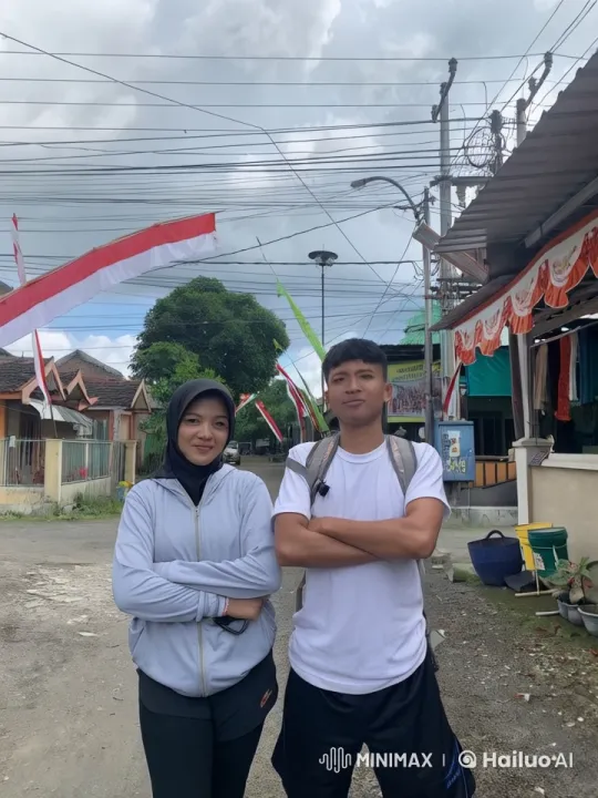 Kung Fu Performance in Indonesian Village Setting – AI Generated Video | Hailuo AI