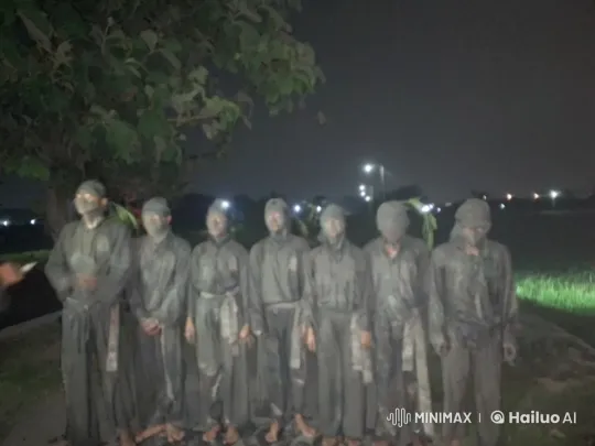 Traditional Kungfu Training in a Nocturnal Park – AI Generated Video | Hailuo AI