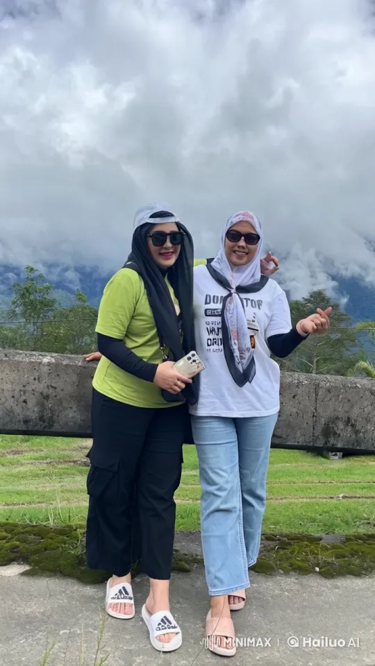 Female Friends Displaying Kungfu Skills in Scenic Mountains – AI Generated Video | Hailuo AI